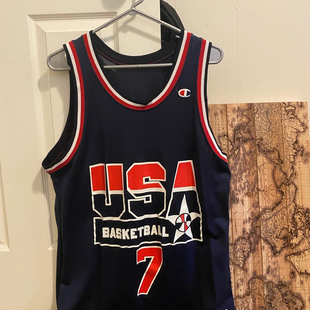 Shawn kemp USA champion jersey size 44